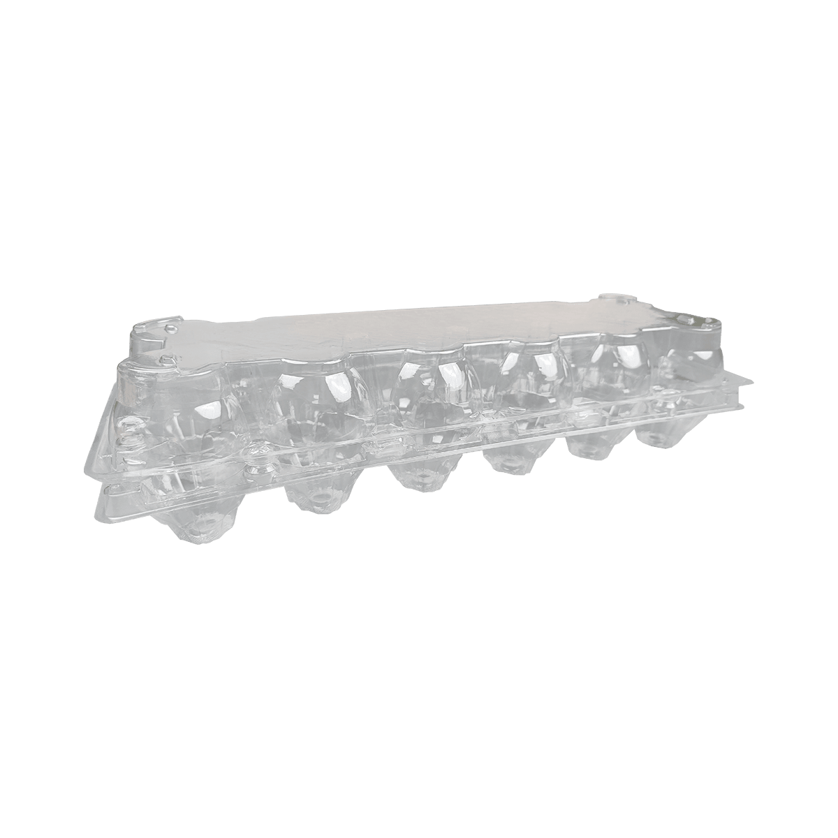 Safe and convenient PET Transparent 12 egg cartons for family-friendly ranching