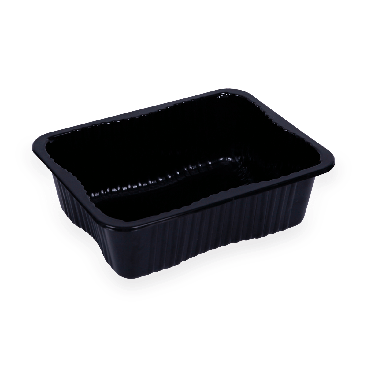 Ovenable takeaway packaging CPET trays and sealing film