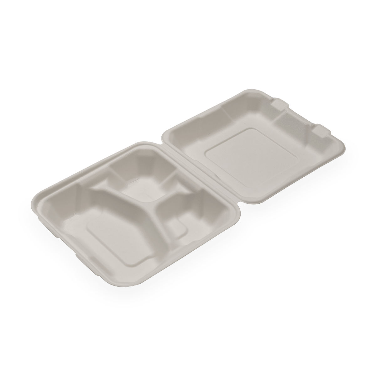 Sugarcane bagasse fiber biodegradable food packaging containers 