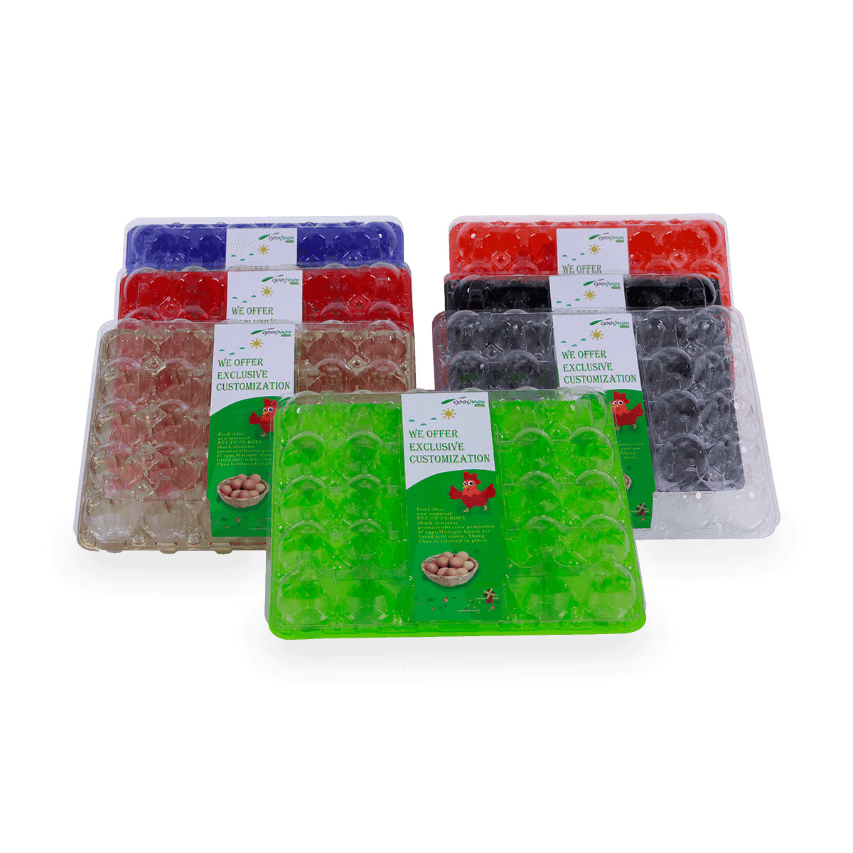 Poultry farm 30 holes cells egg carton