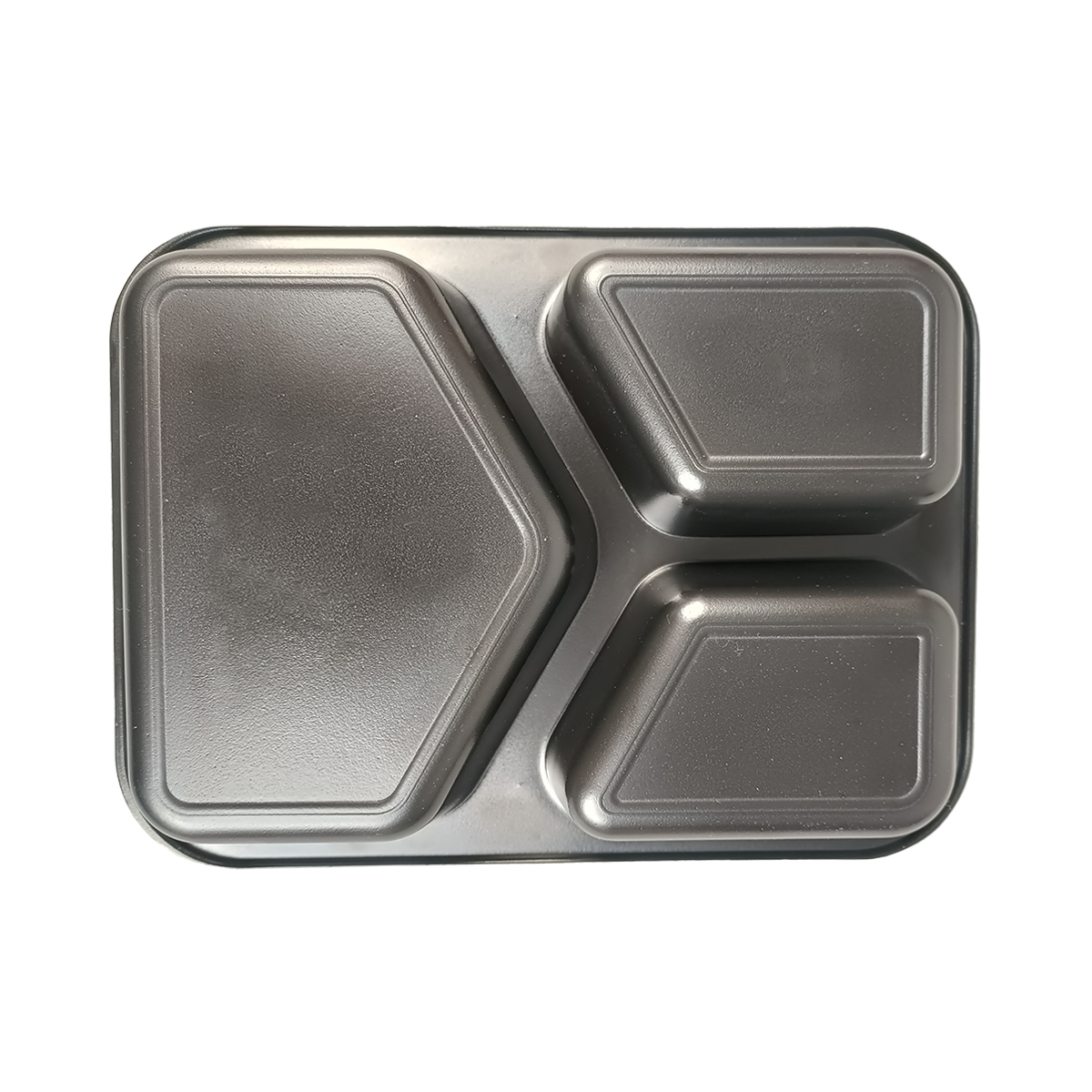 CP-3C-S Lunch Box Packaging CPET Food Tray With Lid