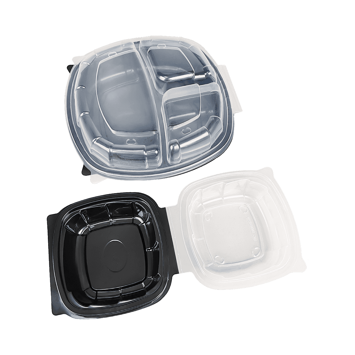 ZK-PP-036 Freezer And Microwave Safe PP Packaging Containers Reusable For Kitchen Storage, Meal Prep, Takeaway, Restaurant Supplies